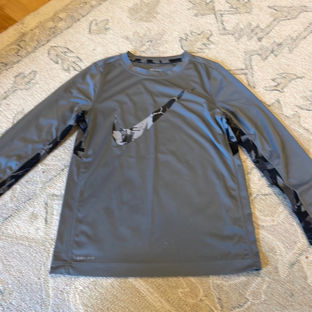 Nike Dri Fit Long Sleeve Shirt Sz L